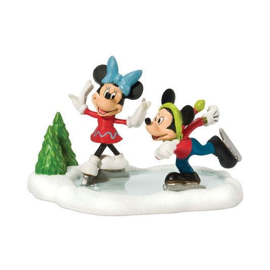 Mickey & Minnie Go Skating | Department 56 Latest